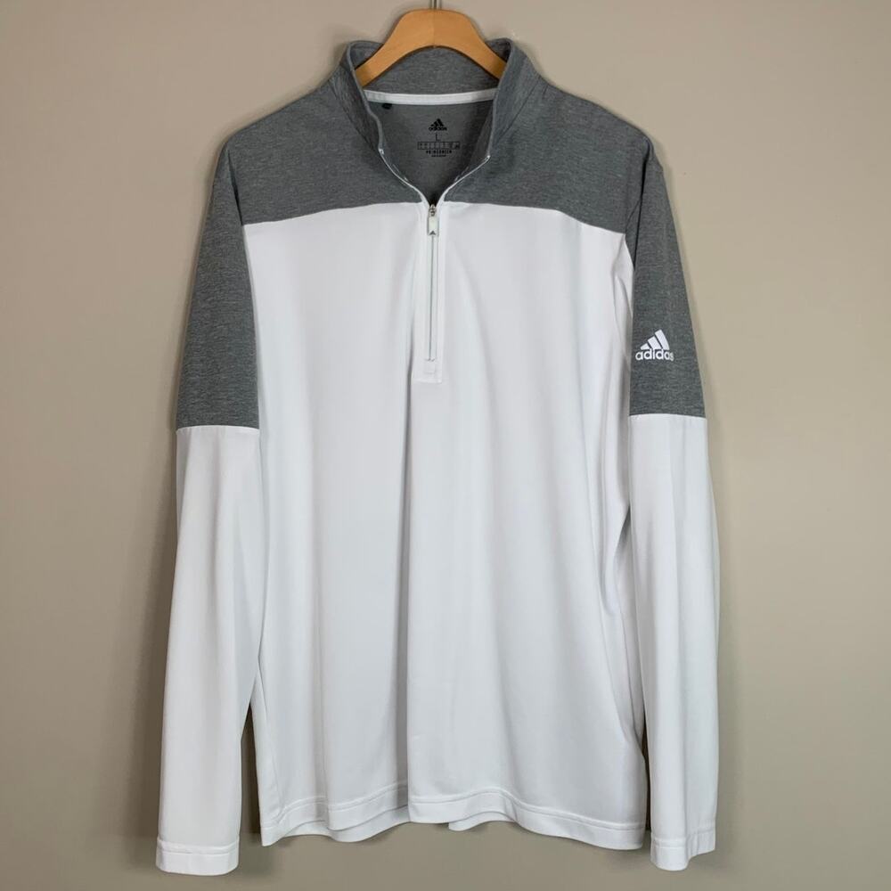 adidas White and Gray Men's Shirt
